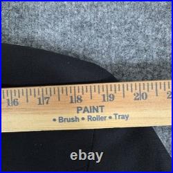 Thorngate US Naval Academy Mess Dress Jacket Mens 40 Black Wool Uniform Named