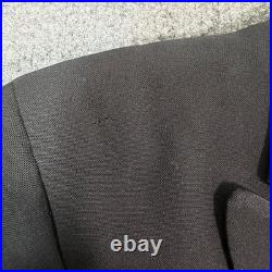 Thorngate US Naval Academy Mess Dress Jacket Mens 40 Black Wool Uniform Named