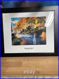 U. S. N. PBR U. S. Brown Water Navy Print. Vietnamese Conflict