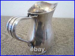 U. S. N, Reed & Barton, Silver Soldered Pitcher