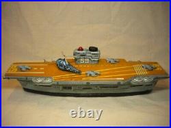 U. S. NAVY United States AIRCRAFT Aircraft Carrier Tinplate Friction ASC Aosin