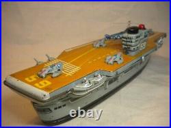 U. S. NAVY United States AIRCRAFT Aircraft Carrier Tinplate Friction ASC Aosin