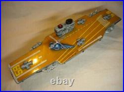 U. S. NAVY United States AIRCRAFT Aircraft Carrier Tinplate Friction ASC Aosin