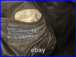 U. S. Navy Admiral Jacket Size 40 Large with Speech Note Cards