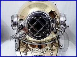 U. S Navy Antique Helmet Diving Divers Vintage Helmet Mark V Vintage Sea