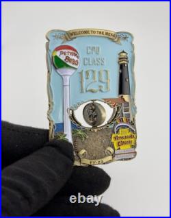 U. S. Navy CPO Class 129 Pensacola Chiefs FY-23 Spinner Challenge Coin