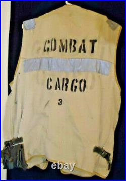 U. S. Navy Mark I Vest Type Life Preserver Combat Cargo Uss Belleau Wood Lha-3