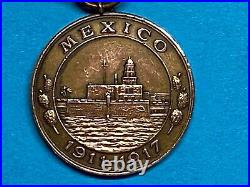 U. S. Navy, Mexican Campaign Service Medal, Numbered 10525, Full Wrap Brooch