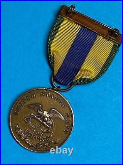 U. S. Navy, Mexican Campaign Service Medal, Numbered 10525, Full Wrap Brooch