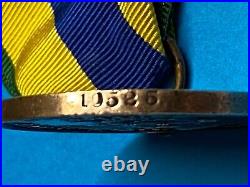 U. S. Navy, Mexican Campaign Service Medal, Numbered 10525, Full Wrap Brooch