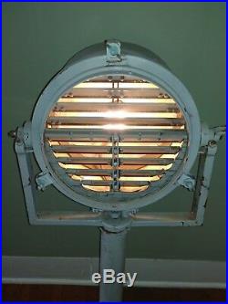 U. S. Navy Nautical Curtis Industry Antique Signal Light