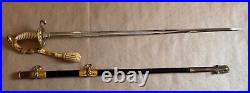 U. S. Navy Officer Sword with Scabbard U. S. N