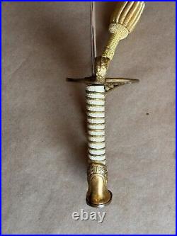 U. S. Navy Officer Sword with Scabbard U. S. N