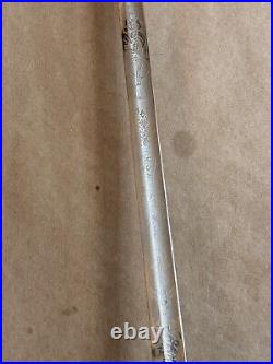 U. S. Navy Officer Sword with Scabbard U. S. N