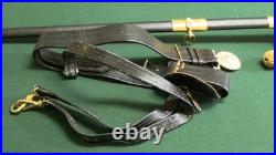 U. S. Navy Officer's Dress Sword in Scabbard with Engraved Blade with belt