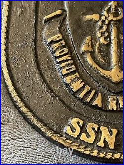 U. S. Navy Submarine Plaque SSN 719 USS Providence North Pole
