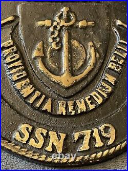 U. S. Navy Submarine Plaque SSN 719 USS Providence North Pole