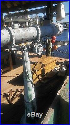 U. S. Navy Submarine Range Finder Telescope Naval Destroyer Nautical Antique
