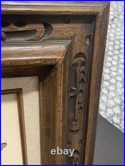 U. S. Navy USMC Wings Of Gold Sand Art Framed Signed By R Deno Artist