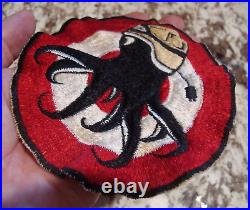 U. S. Navy VC-1 Composite Squadron One, Large Jacket Patch Korean War RARE