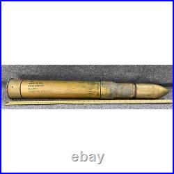 U. S. Navy WWII 50 Cal MK 5 Dummy Cartridge With Case