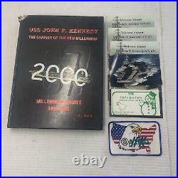 U. S. S. John F. Kennedy CV-67 Millenium Navy 7pc Bundle Lot