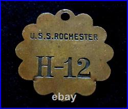 U. S. S. Rochester Ships Locker Fob US Navy