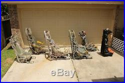 ULTRA RARE 1950s USAF / USN Fighters Set of EJECTION SEATS! 6+ Ejection Seats