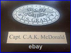 UNIQUE! Wine Opener Set in Box for USS Grant Submarine Capt. C. A. K. McDonald