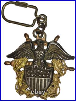 UNITED STATES cap designation/pendant NAVY WWII