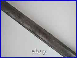 US Civil War Model 1852 USN Navy Naval Officers Sword Rare French Made