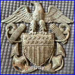 US NAVY Brass Insignia Heavy