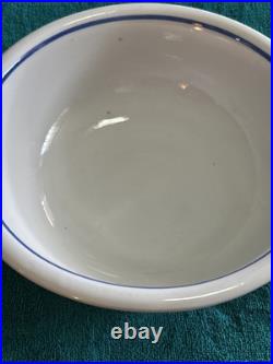 US NAVY CAPTAINS MESS Large Bowl Fouled Anchor TEPCO China USA