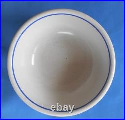 US NAVY CAPTAINS MESS Large Bowl Fouled Anchor TEPCO China USA Vintage 9.5