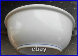 US NAVY CAPTAINS MESS Large Bowl Fouled Anchor TEPCO China USA Vintage 9.5