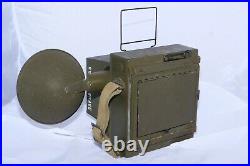 US NAVY Combat Graphic 45. Olive Drab Rigid Body 4x5 Military Camera from WWII