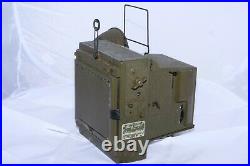 US NAVY Combat Graphic 45. Olive Drab Rigid Body 4x5 Military Camera from WWII