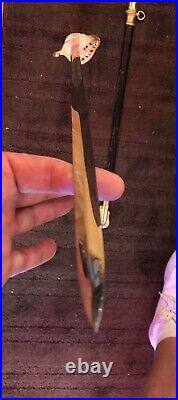 US NAVY OFFICERS DRESS SWORD SABER & SCABBARD VIETNAM ERA ENGRAVED NOV 67 As Is