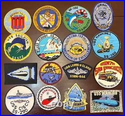 US NAVY Submarine SSN and SS Patches lot of 16 collection (1)