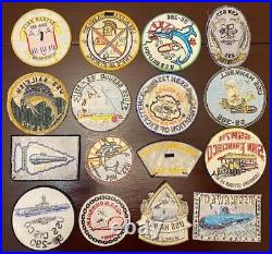 US NAVY Submarine SSN and SS Patches lot of 16 collection (1)