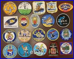 US NAVY Submarine SSN and SS Patches lot of 20 collection (6)