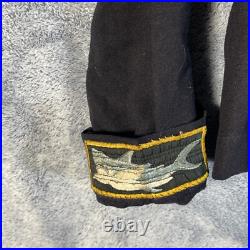 US NAVY USS Grand Canyon Military Cracker Jack UNIFORM Top 100% WOOL Rare