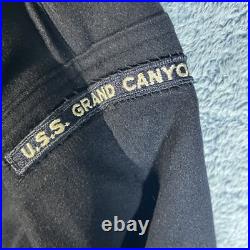 US NAVY USS Grand Canyon Military Cracker Jack UNIFORM Top 100% WOOL Rare