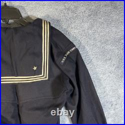 US NAVY USS Grand Canyon Military Cracker Jack UNIFORM Top 100% WOOL Rare