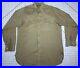 US-NAVY-WWII-Long-Sleeve-Button-Shirt-Men-s-Size-15-Beige-USN-WW21940-01-on