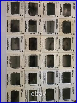US Naval Training Device Center Recognition Training Glass Slides Lot Of 94
