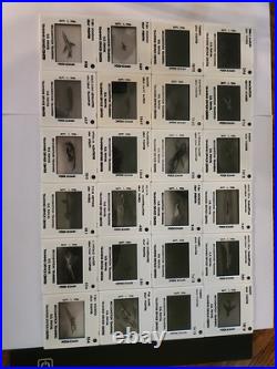 US Naval Training Device Center Recognition Training Glass Slides Lot Of 94