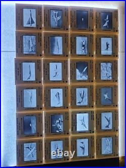 US Naval Training Device Center Recognition Training Glass Slides Lot Of 94