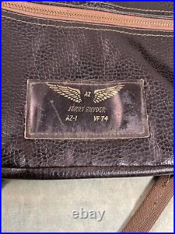 US Navy Aviation Maintenance Administration (AZ-1) Bag, Fighter Squadron VF-74