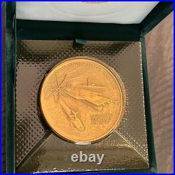 US Navy Bicentennial Bronze Medal Coin 3 1775-1975
